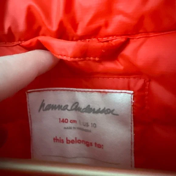 Hanna Andersson colorblock puffy vest - Picture 4 of 4